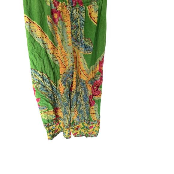 Cynthia Rowley Womens L Pants Palazzo CoverUp Lounge Beach Tropical Cottagecore - Picture 6 of 6
